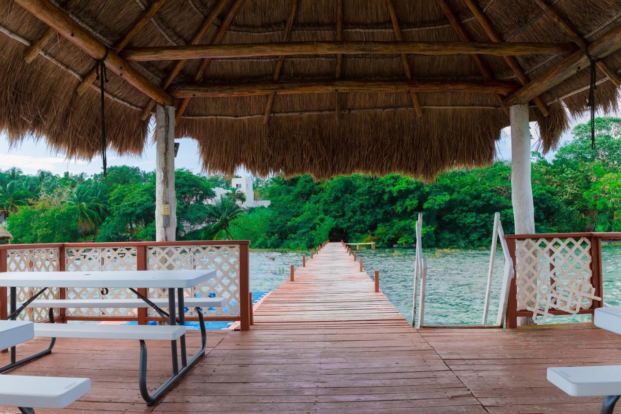 Casa Aakal Lagoon Front Hotel Bacalar Exterior foto