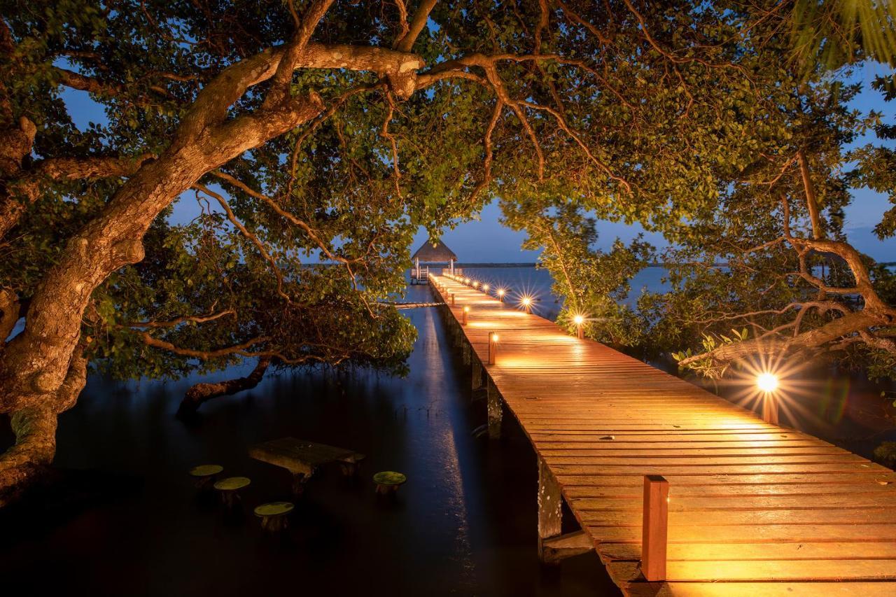 Casa Aakal Lagoon Front Hotel Bacalar Exterior foto