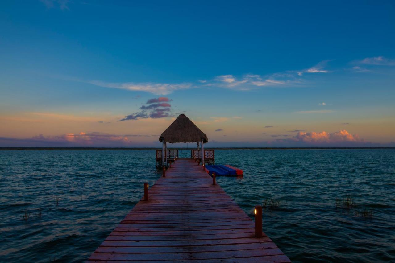 Casa Aakal Lagoon Front Hotel Bacalar Exterior foto