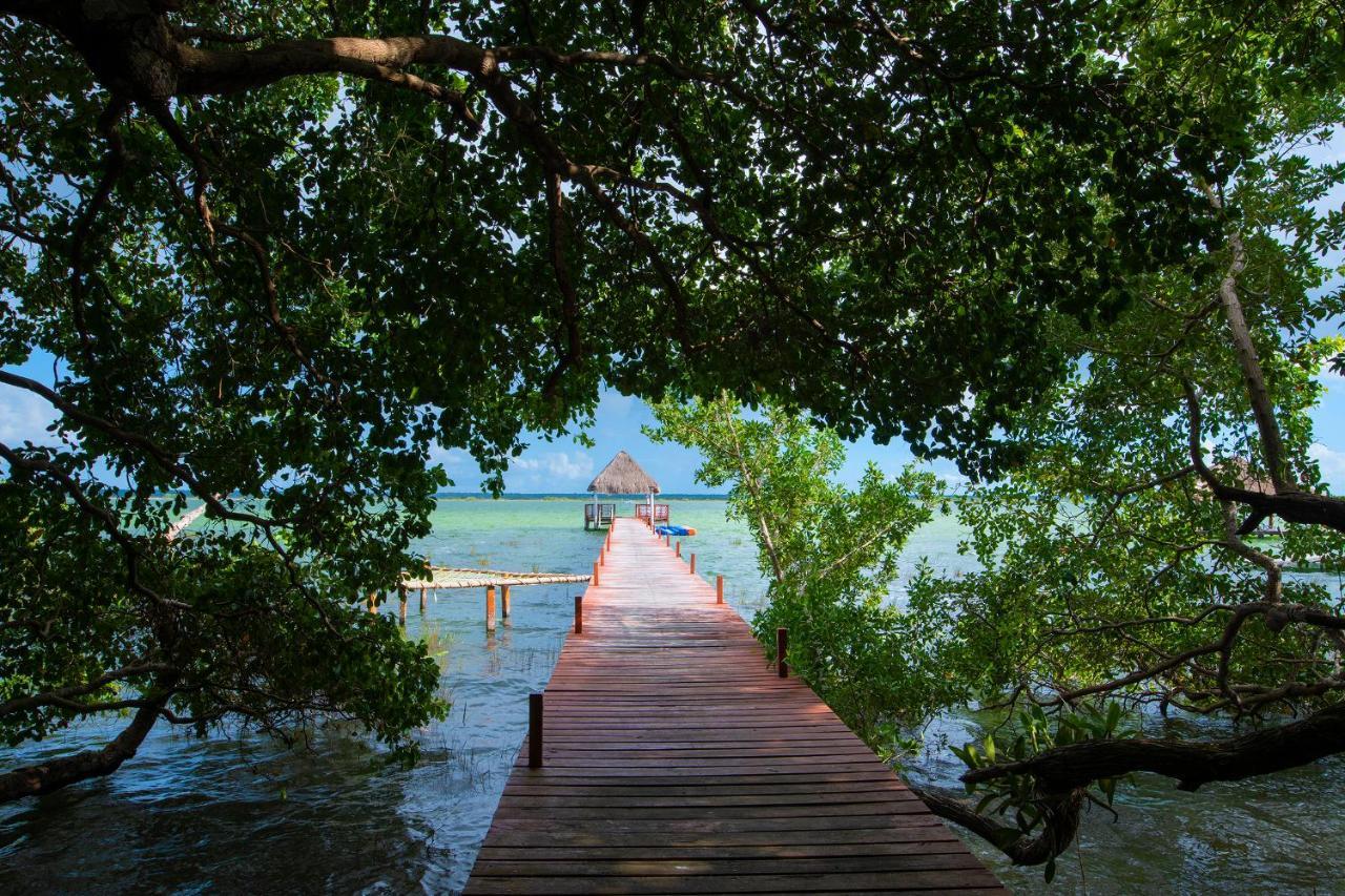 Casa Aakal Lagoon Front Hotel Bacalar Exterior foto