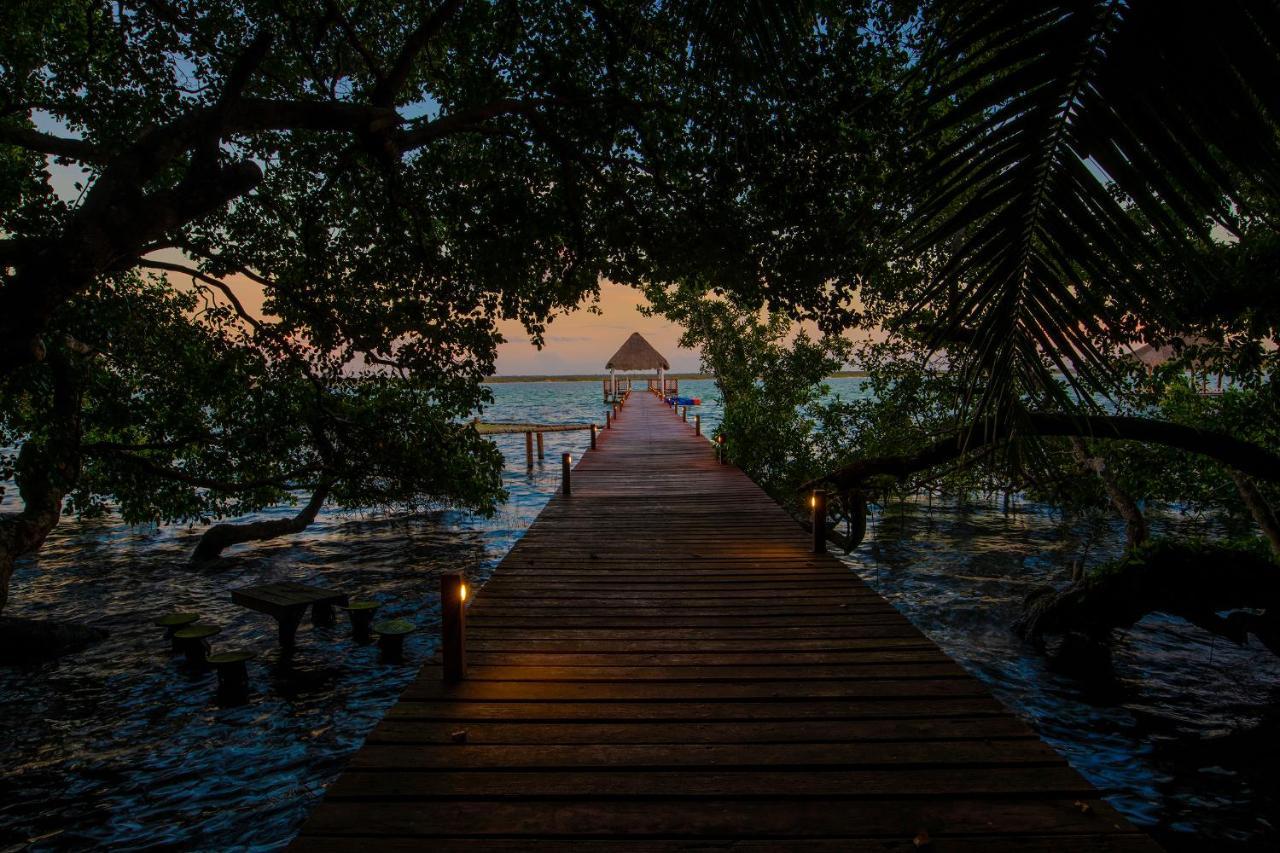 Casa Aakal Lagoon Front Hotel Bacalar Exterior foto